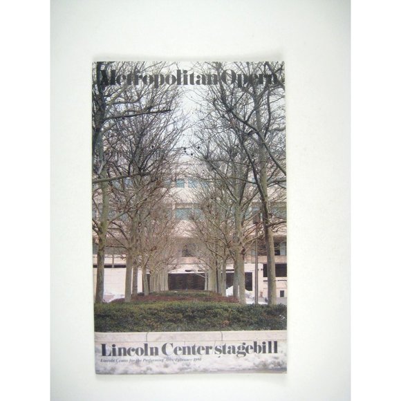 Il  Trovatore New York City Opera Stagebill February 1990 Lincoln Center - Picture 1 of 7